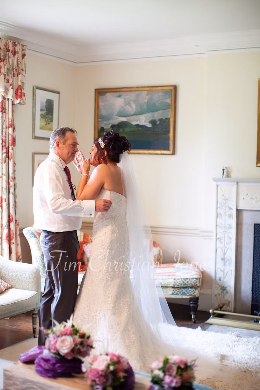 Ella and Alex’s wedding at Walcot Hall