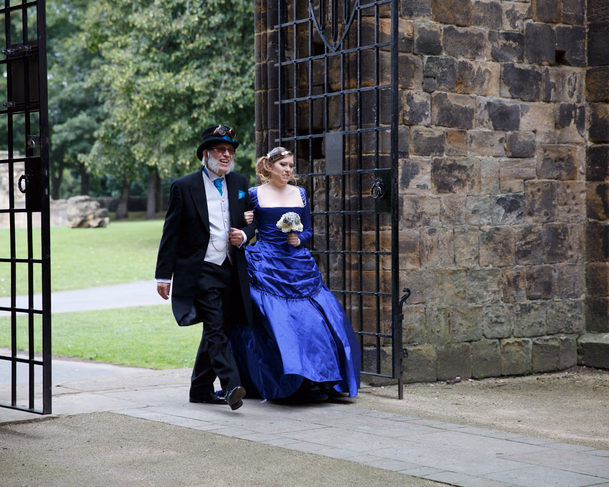 Kirkstall Abbey wedding Leeds